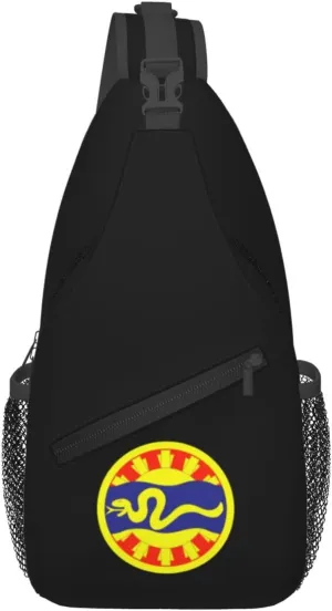 116Th Cavalry Brigade Shoulder Sleeve Insignia Crossbody Bags For Women Men Chest Backpack Gym Shoulder Bag Travel Outdoor Sports Casual Crossbody Bags