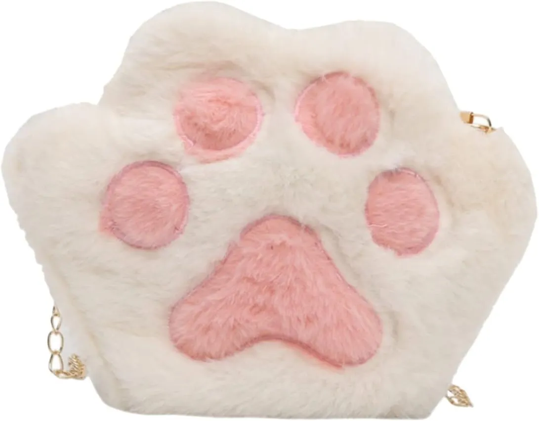 1Pc Plush Bear Crossbody Shoulder Bag Cute Cartoon Design for Stylish and Attractive Plush Tote for Storing Cellphone Keys and Cosmetics for All Ages and Occasions