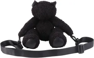 1Pc Plush Cartoon Bear Crossbody Bag for Women Shoulder Strap Cute Novelty Sling Purse for Daily Use for Keys Phone and Essentials