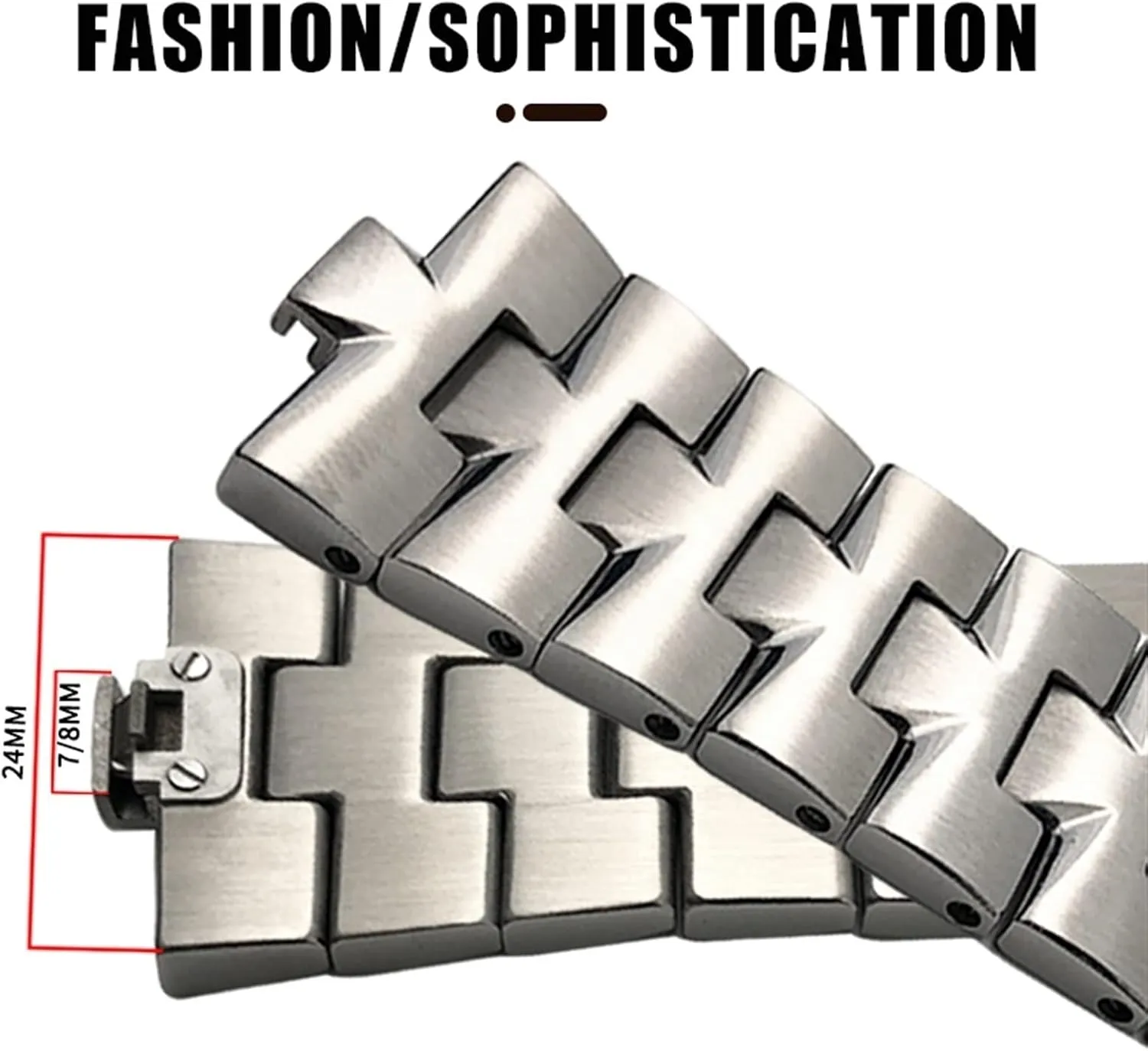 24mm 7mm 8mm Quick Release Connection Stainless Steel Bracelet Watch band for VACHERON CONSTANTIN Strap Watchbands