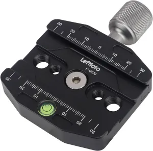 70mm Quick Release Clamp Compatible with Arca Swiss Style Plate for Tripod Ballhead Universal Quick-Change seat, monopod Head, Tripod Quick Release Plate