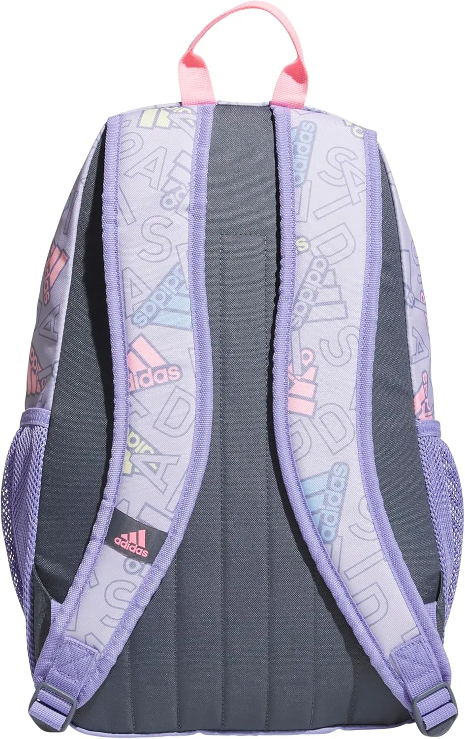 adidas Creator Comfortable and Durable Small Athletic Bag or Laptop Backpack for Women and Men, Adi Comp Silver Violet/Light Purple/Pink Spark, One Size