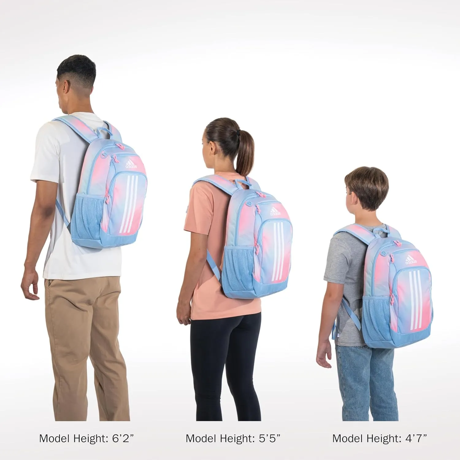 adidas Creator Comfortable and Durable Small Athletic Bag or Laptop Backpack for Women and Men, Adi Comp Silver Violet/Light Purple/Pink Spark, One Size