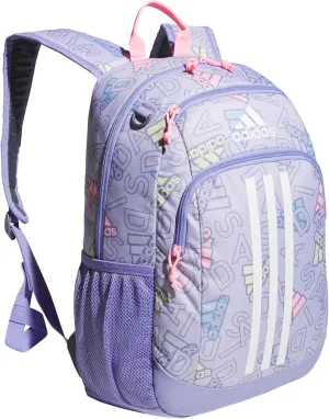 adidas Creator Comfortable and Durable Small Athletic Bag or Laptop Backpack for Women and Men, Adi Comp Silver Violet/Light Purple/Pink Spark, One Size