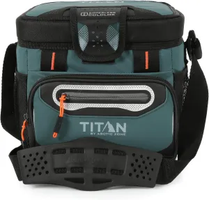 Arctic Zone Titan Deep Freeze Cooler - Zipperless Hardbody Cooler - Small & Large Capacity- Beach & Camping Cooler - Deep Freeze Insulation, HardBody Liner, and SmartShelf