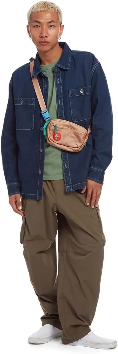 Baboon to the Moon Fanny Pack - Trendy, Compact, Water-Repellent Waist Bag in Multiple Colors and Sizes for Men and Women (Maple Sugar, Mini (1.5L))
