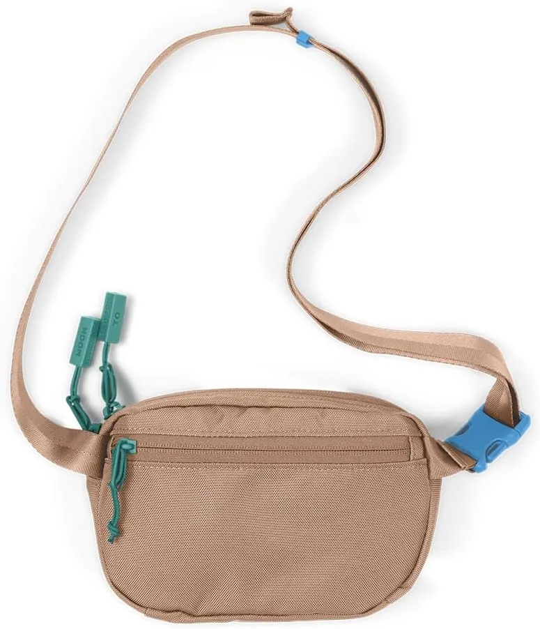 Baboon to the Moon Fanny Pack - Trendy, Compact, Water-Repellent Waist Bag in Multiple Colors and Sizes for Men and Women (Maple Sugar, Mini (1.5L))