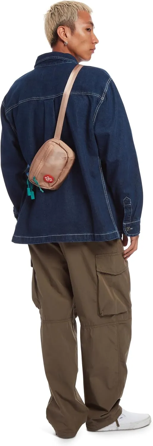 Baboon to the Moon Fanny Pack - Trendy, Compact, Water-Repellent Waist Bag in Multiple Colors and Sizes for Men and Women (Maple Sugar, Mini (1.5L))