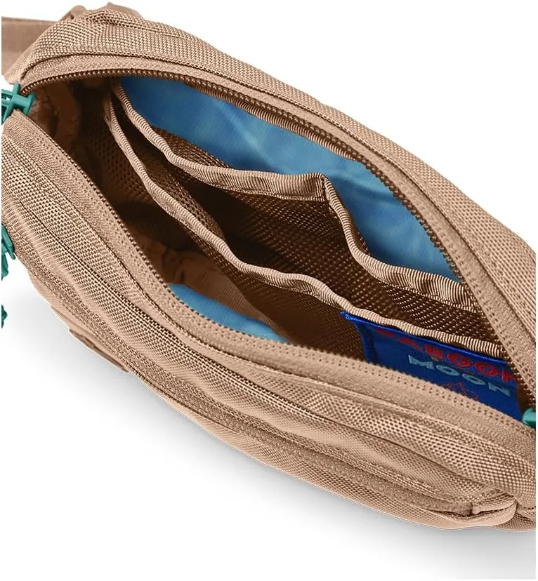 Baboon to the Moon Fanny Pack - Trendy, Compact, Water-Repellent Waist Bag in Multiple Colors and Sizes for Men and Women (Maple Sugar, Mini (1.5L))