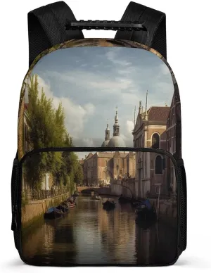 Backpacks Canal And Church Travel Bag Business Work Laptop Backpack