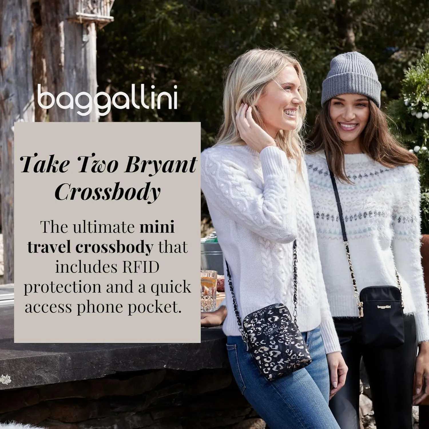 Baggallini Take Two Bryant RFID Crossbody Bag