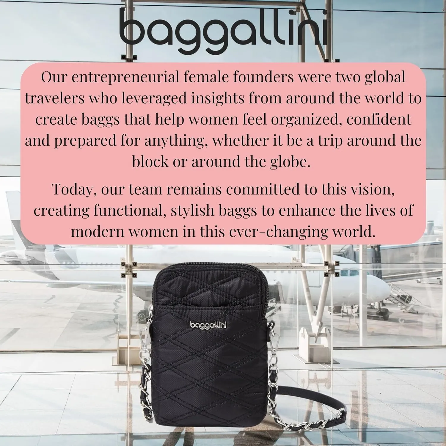 Baggallini Take Two Bryant RFID Crossbody Bag