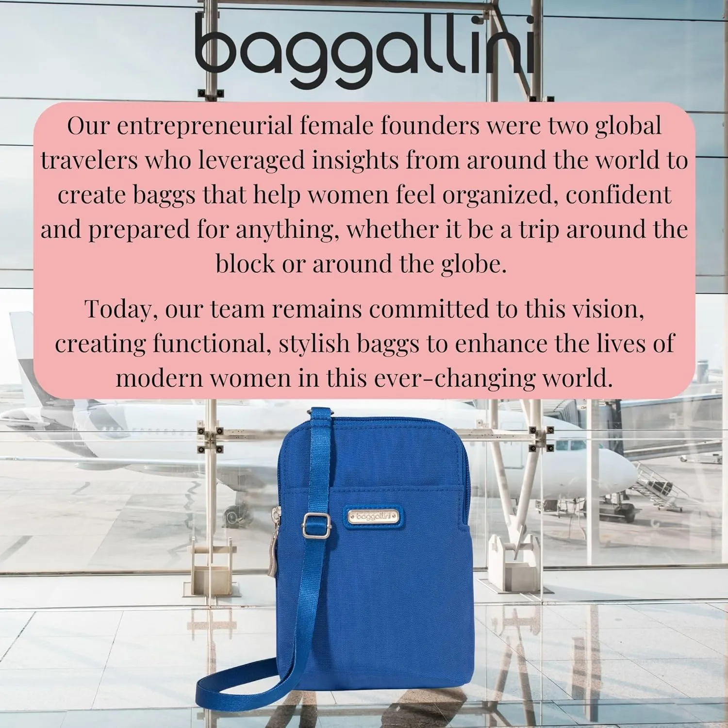 Baggallini Take Two Bryant RFID Crossbody Bag