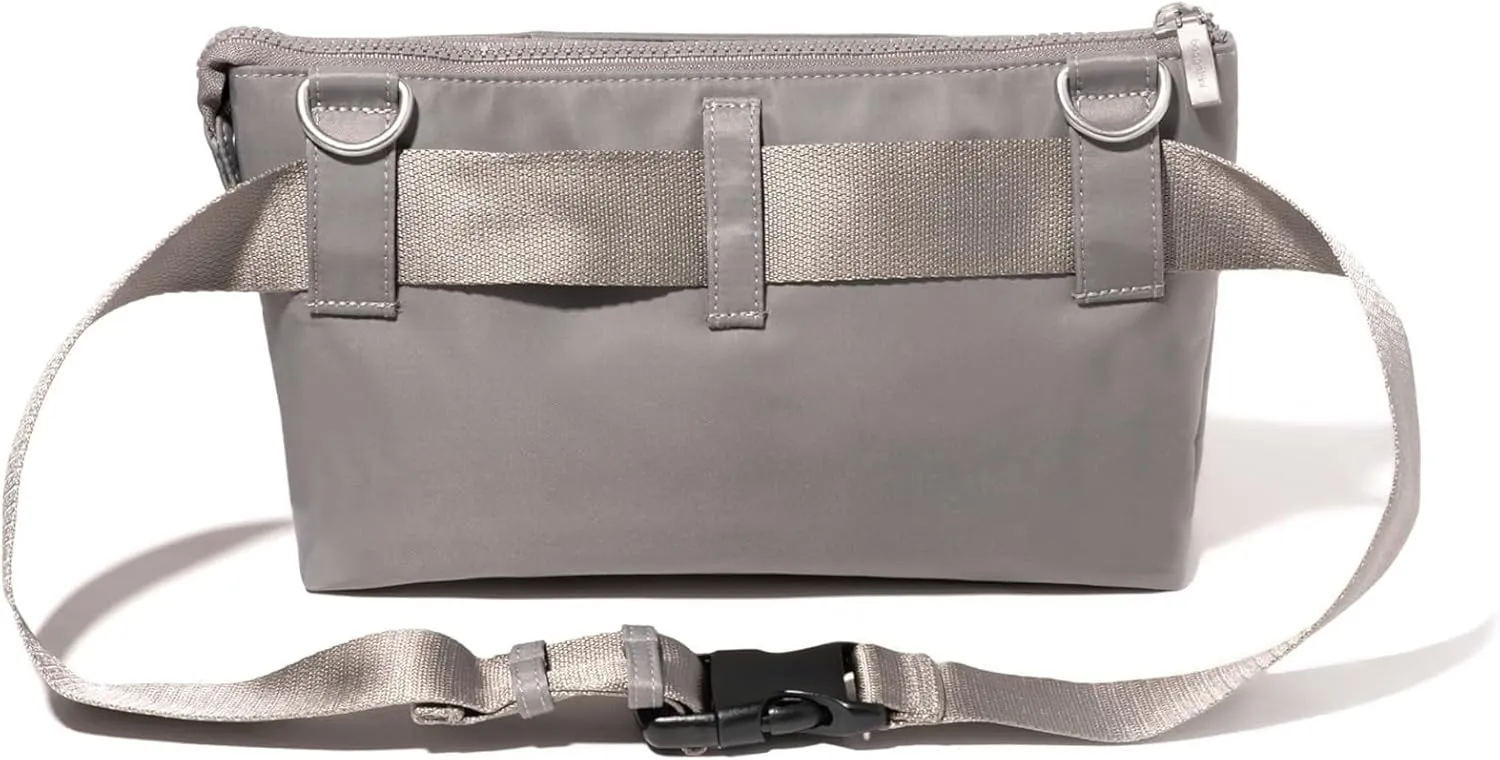 Baggallini Women's Pocket Belt Bag Waist Pack and Crossbody