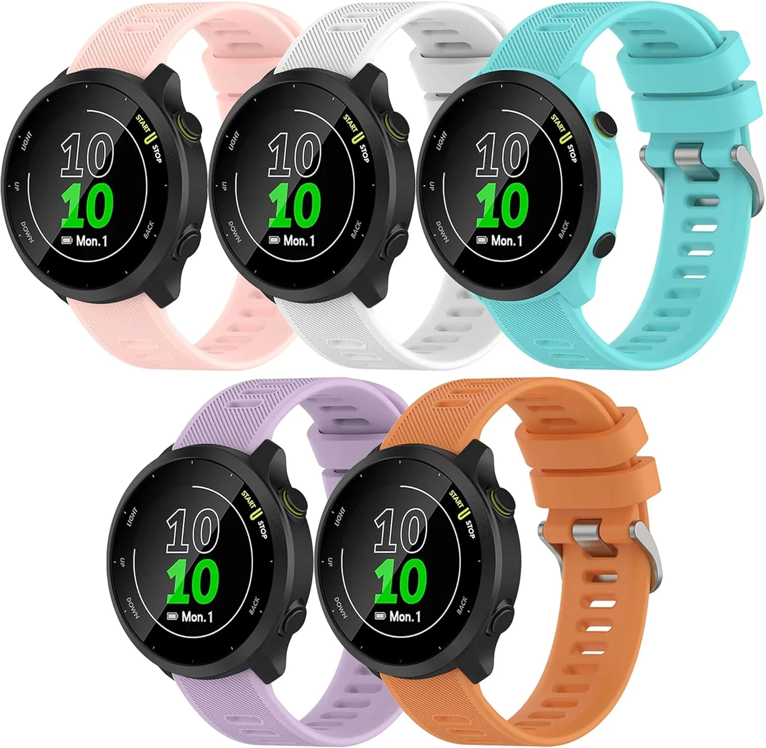 Band for Garmin Forerunner 55, Quick Release Band Replacement for Garmin Forerunner 158 (No Tracker, Replacement Bands Only)