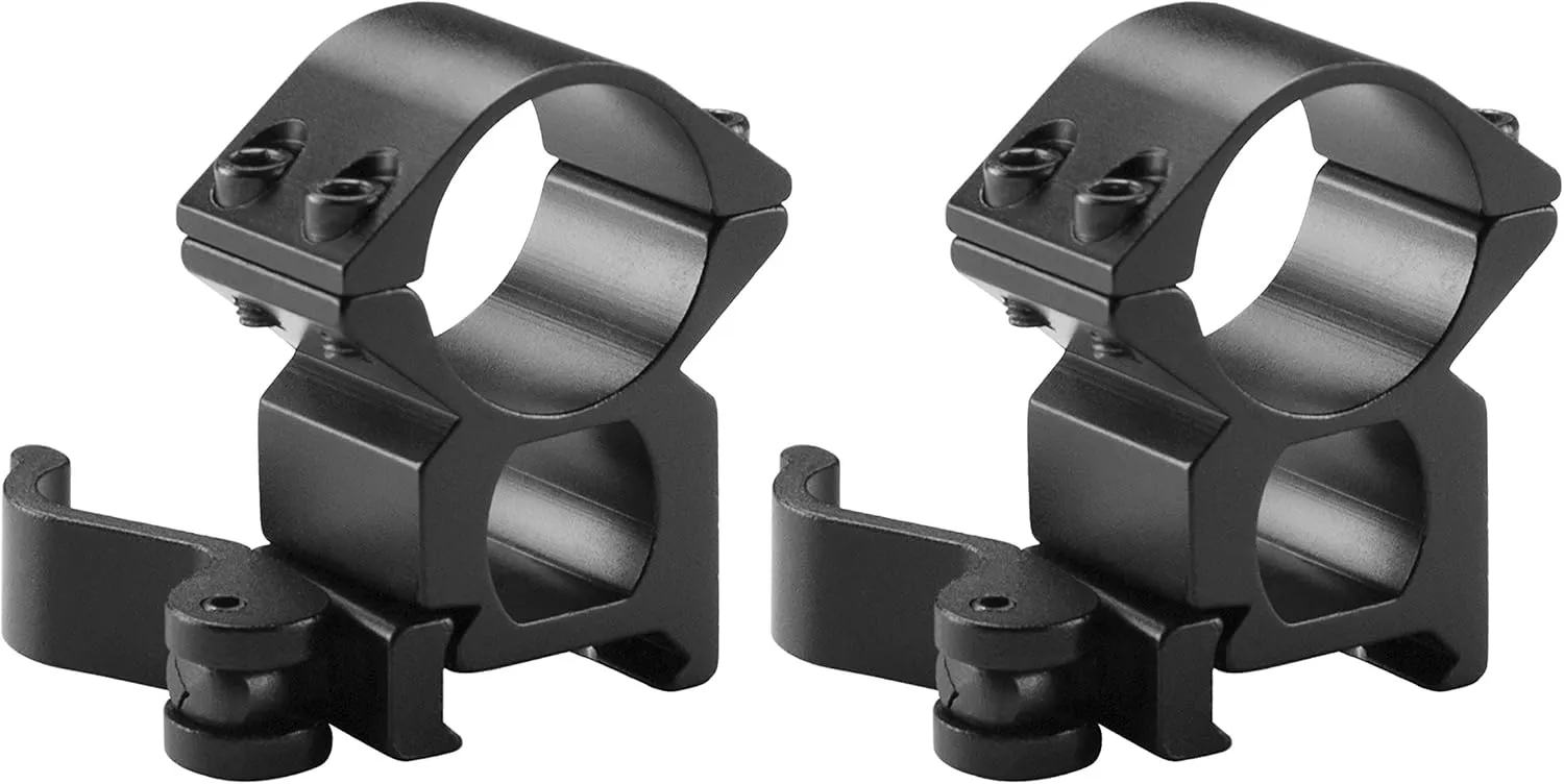 Barska Optics AI12244 1-Inch Quick Release Rings , black