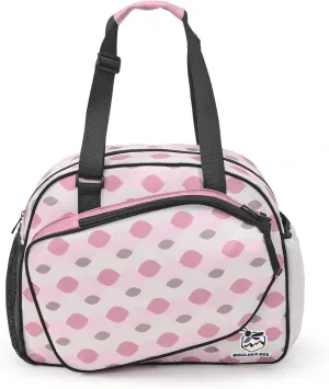 Boulder Bee Pickleball Bags, Premium Pickleball Tote Bag for Girls, Women’s Hand/Shoulder Gym Bag w Water Bottle Holder, with Pickleball Racquet/Paddle Holder