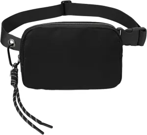 Bovagu Crossbody,57" Long Strap Crossbody Bag,Bovagu Bag Fanny Packs For Women with Adjustable Straps (Black)