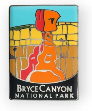Bryce Canyon National Park Pin - Utah Souvenir, Official Traveler Series