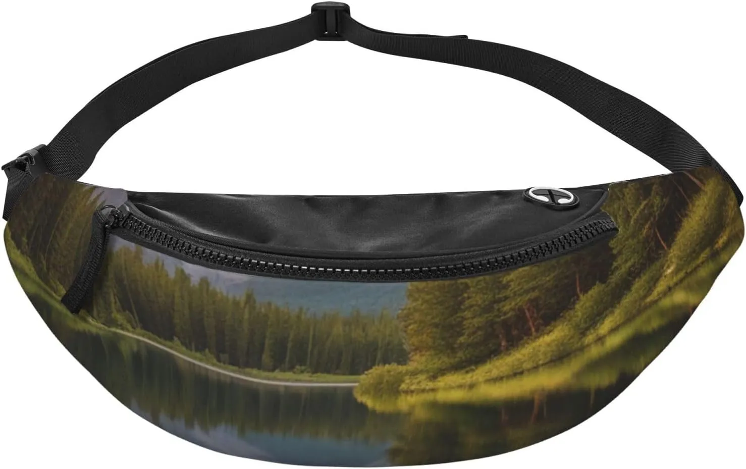 Casual Sublime Serenity Printed Fanny Pack,Crossbody Fanny packs for women Men Waist Bag for Running Travel