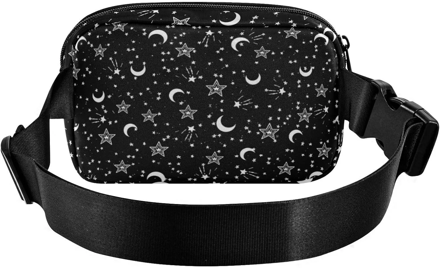 CBBYY Star Fanny Pack for Women Men,Crossbody Waist Bag Pack Adjustable Casual Waist Belt Bag for Travel Running Workout Cycling