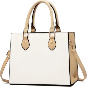 CHICAROUSAL Crossbody Purses and Handbags for Women PU Leather Tote Top Handle Satchel Shoulder Bags