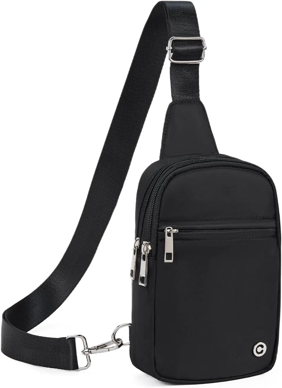 CHOLISS Small Crossbody Bags for Women and Men - Sling Bag Trendy Fanny Packs Chest Bag with Extended Strap