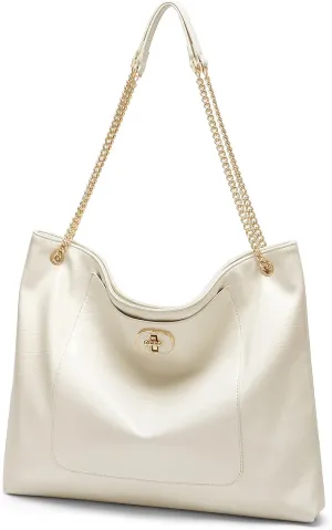 Cnoles Shoulder Bag Tote Bag Purses and Handbags For Women Fashion Vegan Leather Hobo Bag With High-grade hardware Strap