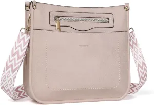 Crossbody Bags for Women 7-Pockets Purses for Women Vegan Leather Hobo Bag Shoulder Bag Handbags with Ajustable Strap