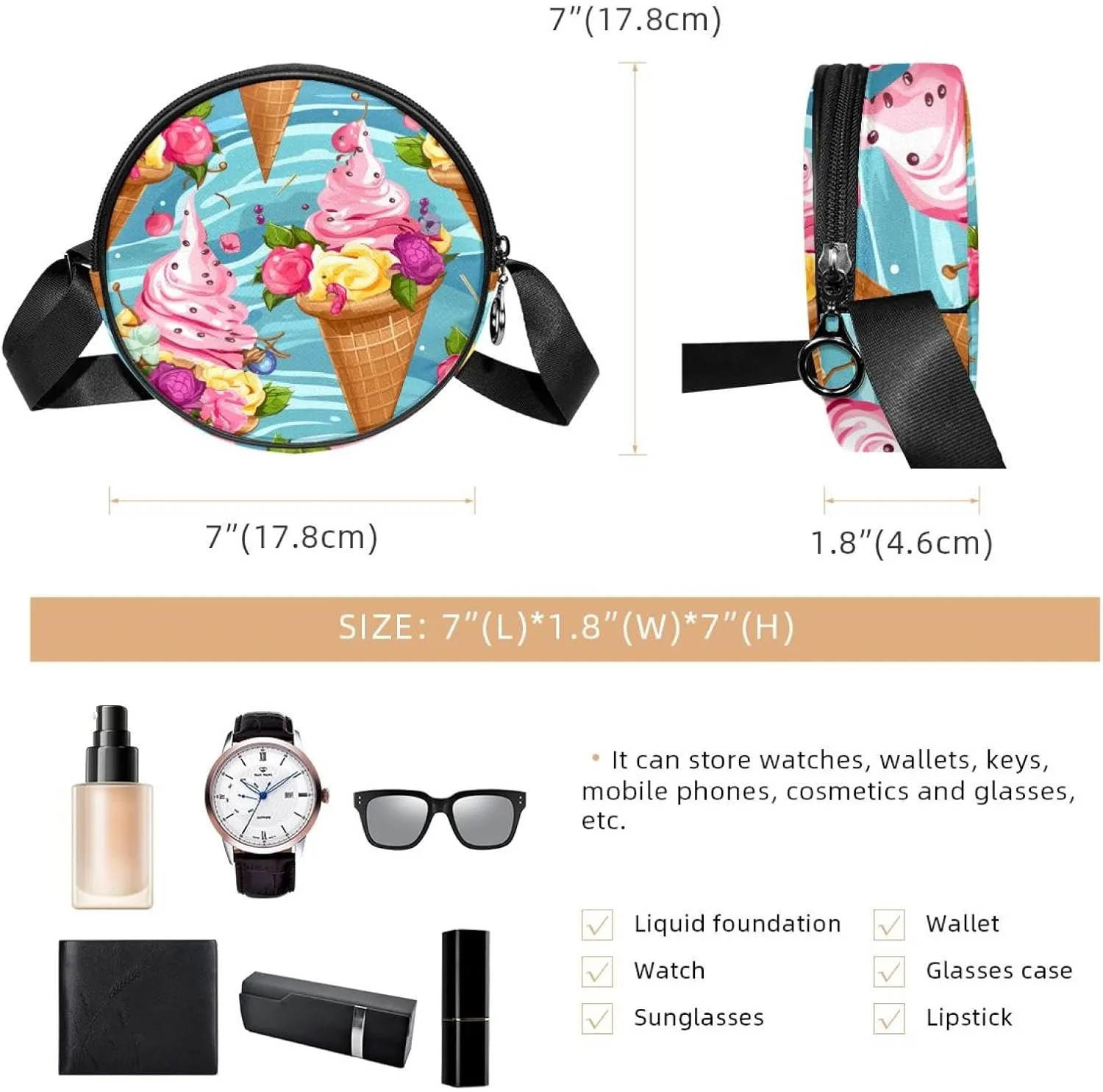Crossbody Bags for Women,Crossbody Bag Men,Small Sling Bag,Crossbody Purse