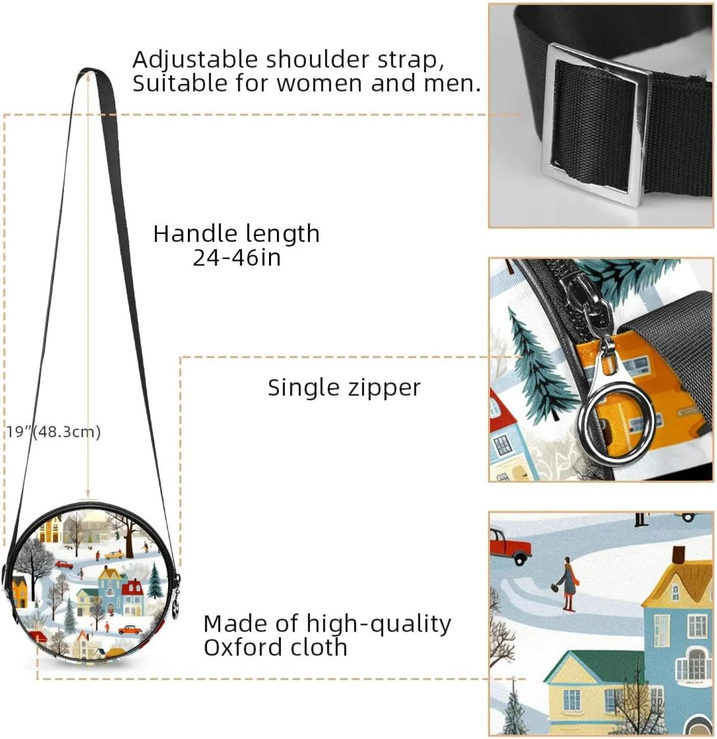Crossbody Bags for Women,Crossbody Bag Men,Small Sling Bag,Crossbody Purse