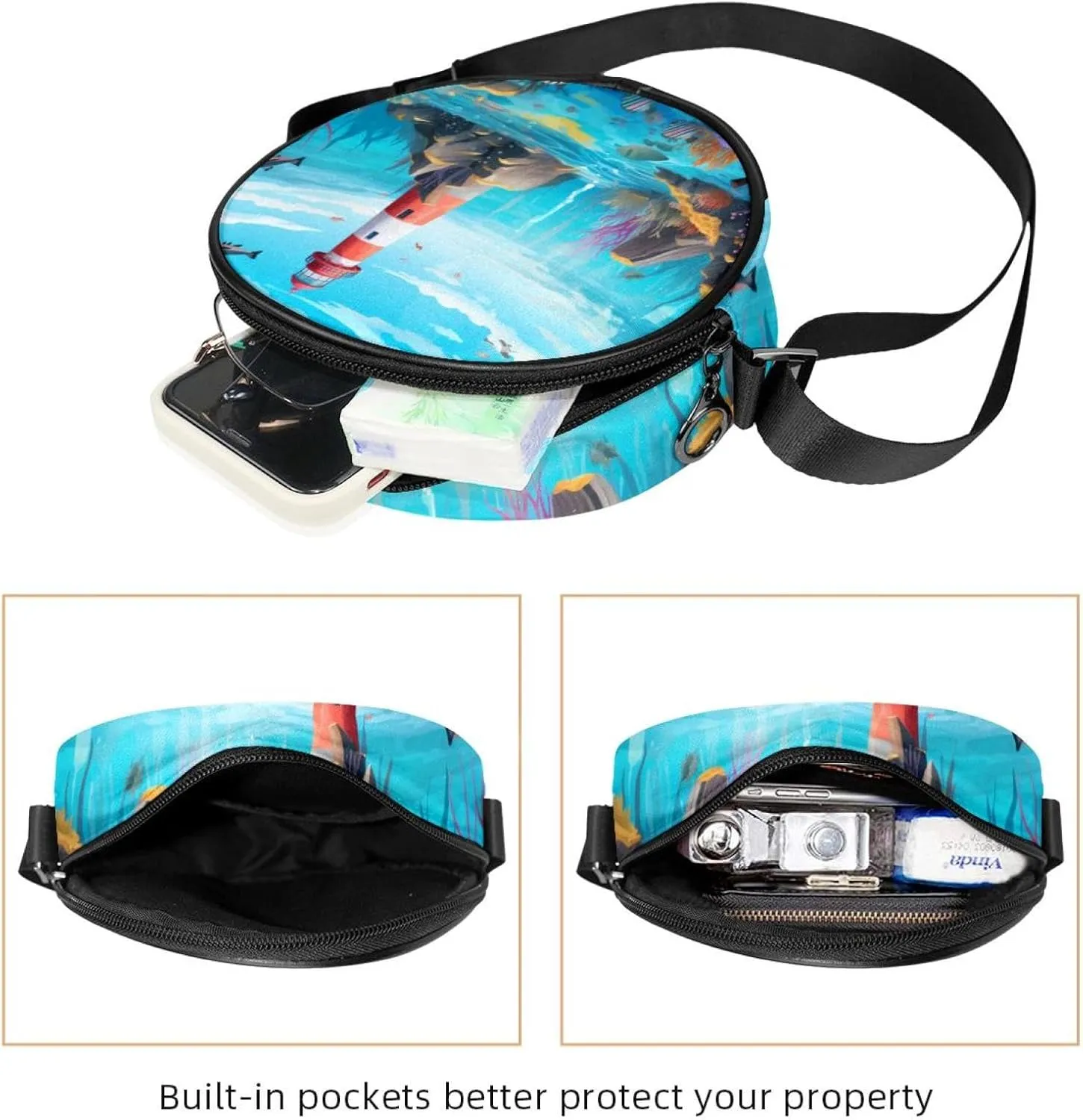 Crossbody Bags for Women,Crossbody Bag Men,Small Sling Bag,Crossbody Purse