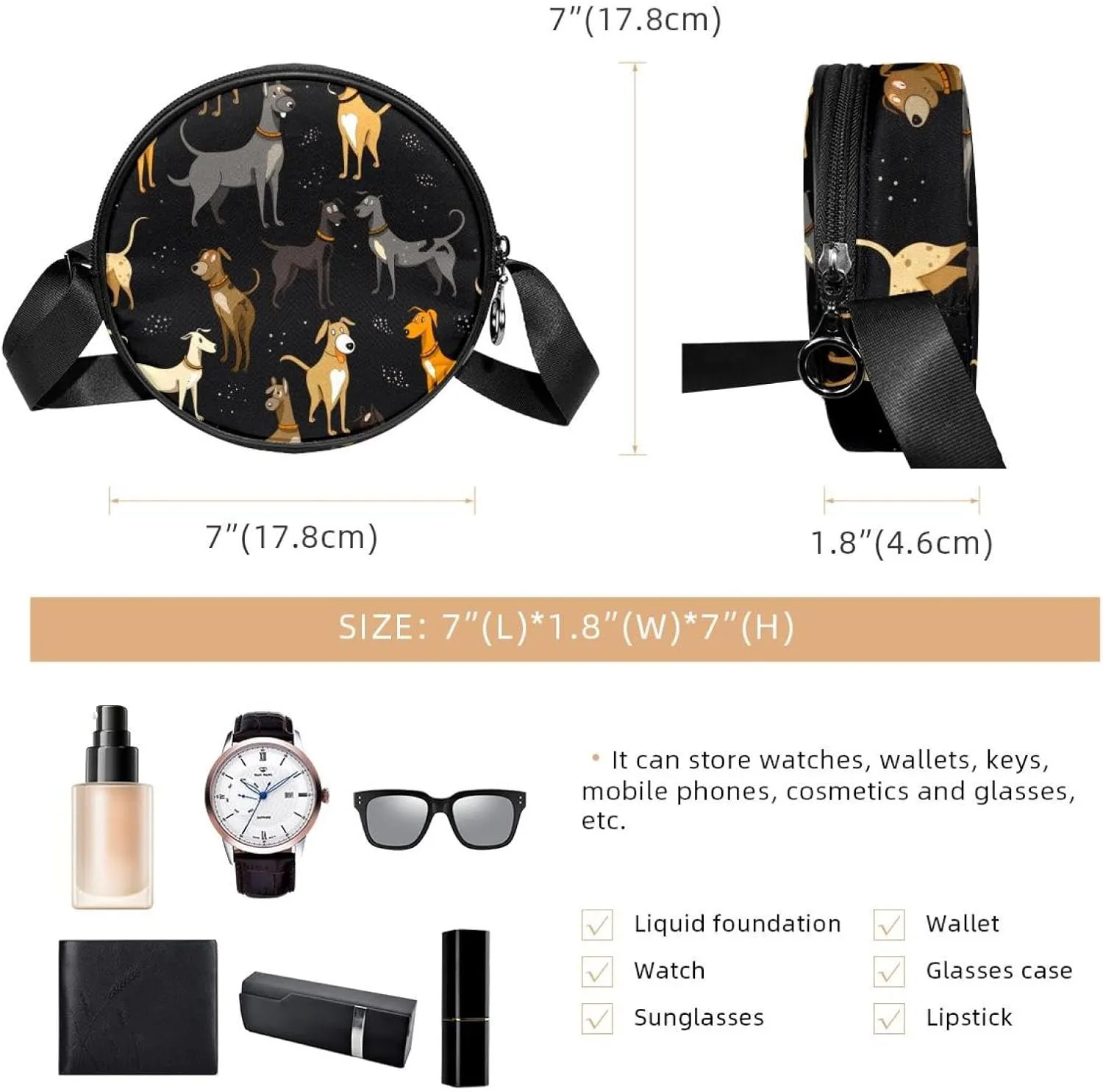 Crossbody Bags for Women,Crossbody Bag Men,Small Sling Bag,Crossbody Purse