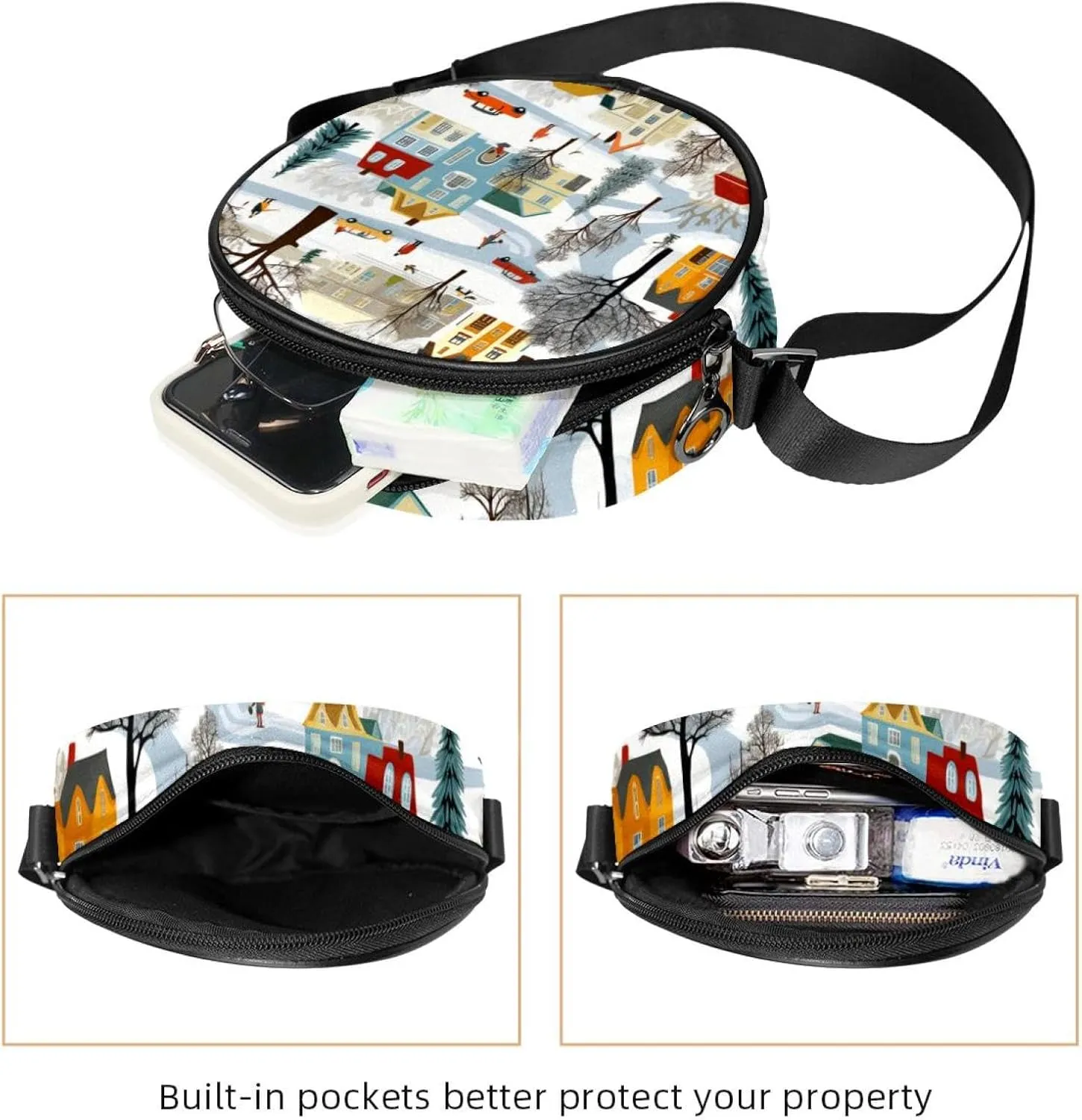 Crossbody Bags for Women,Crossbody Bag Men,Small Sling Bag,Crossbody Purse