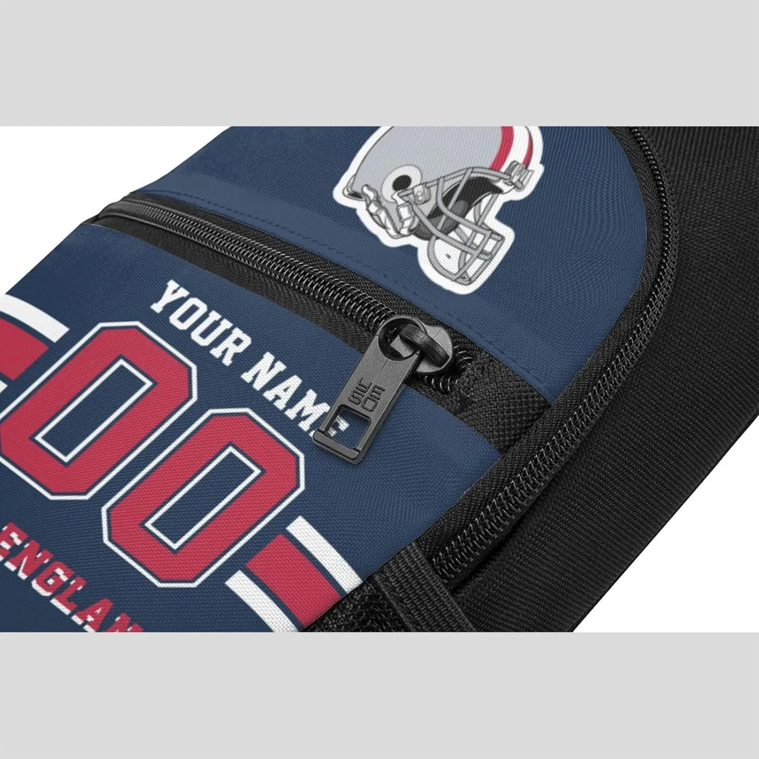 Custom Sling Bag, Personalized Crossbody Bags with Name and Number, Customize Sling Shoulder Backpack