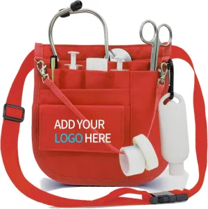 Customizable Nurse Fanny Pack Personalised Tool Bag,for Women Men Nursing Fanny Pack for Nurses with Multi Compartment Medical Pack for Emergency Nursing Supplies