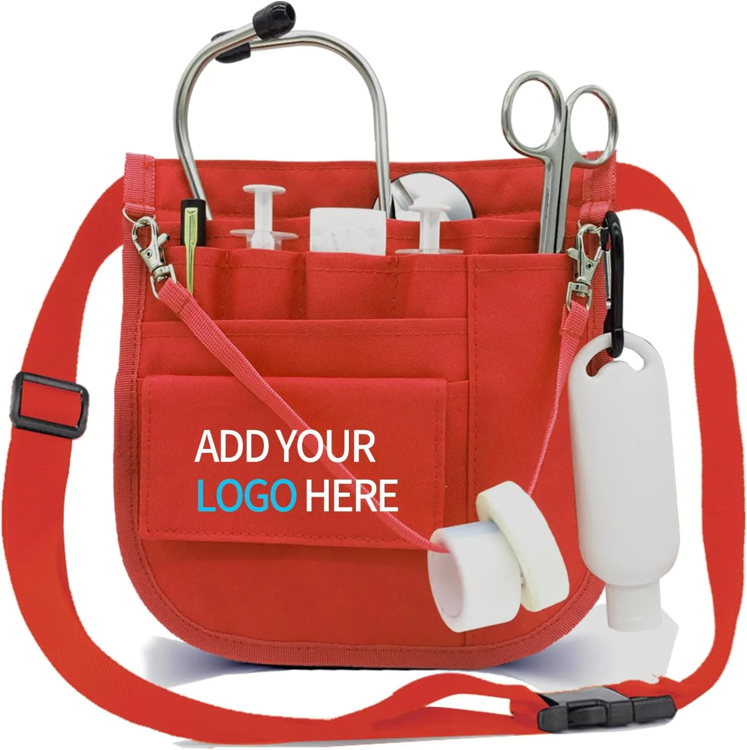 Customizable Nurse Fanny Pack Personalised Tool Bag,for Women Men Nursing Fanny Pack for Nurses with Multi Compartment Medical Pack for Emergency Nursing Supplies