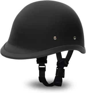 Daytona Helmets Hawk Headgear for Men - Novelty Half Helmet with Breathable Liner - Retro Skull Cap Helmet with Head Wrap