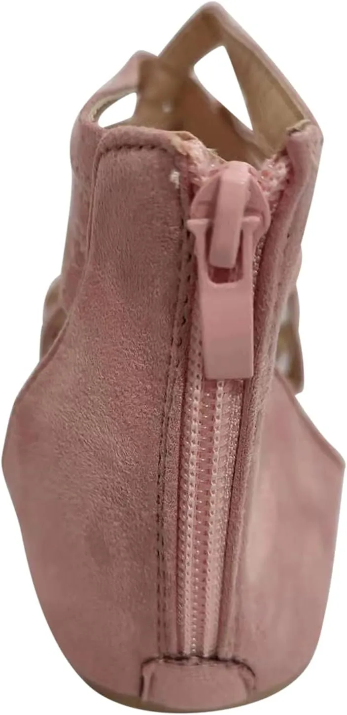 Dressy Flat Sandals for Women Criss Cross Flip Flops Anti-Slip Gladiator Solid Color Beach Falt Flat Sandals Women
