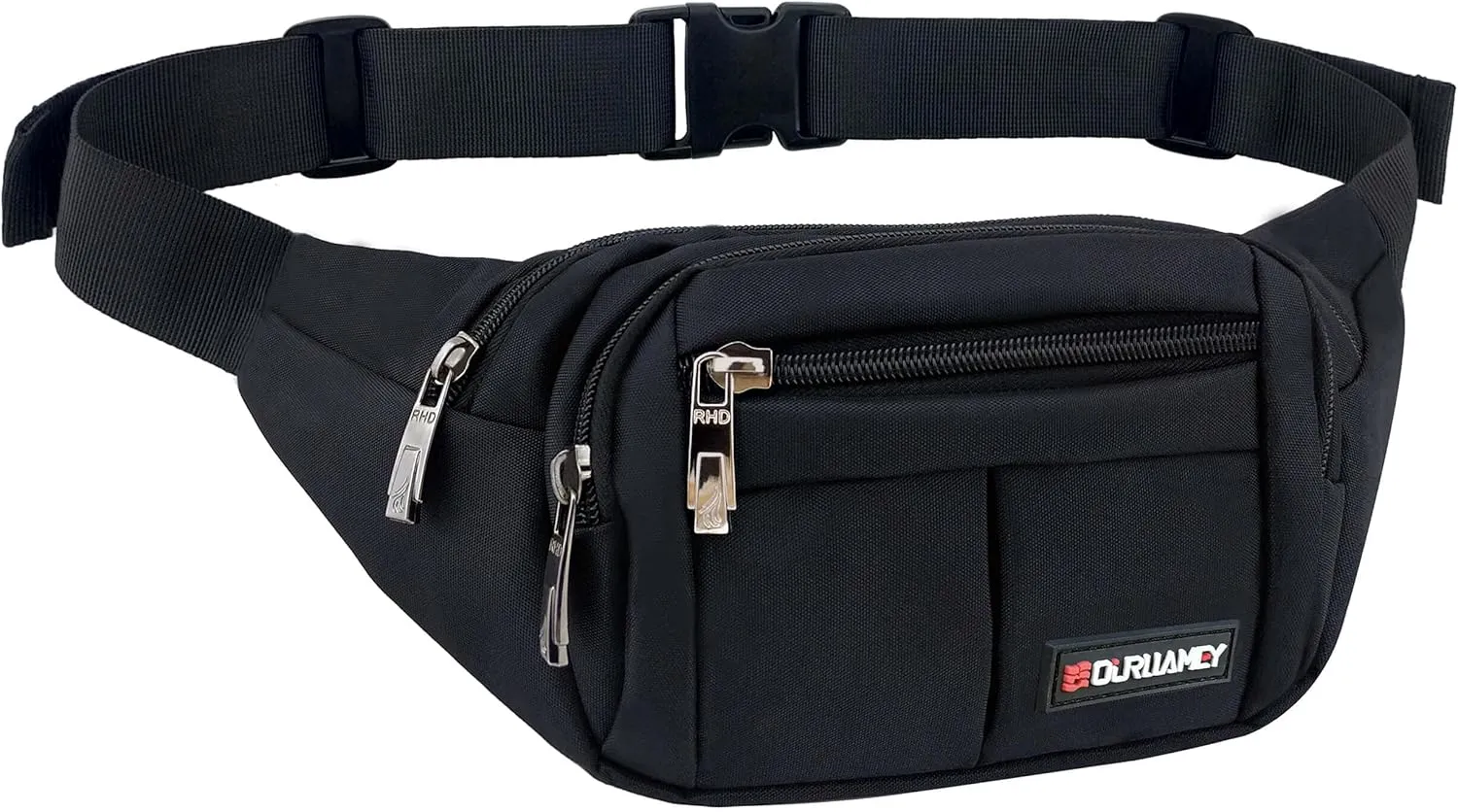 Fanny Pack for Men Fanny Packs for Women Fashionable Waist Bag for Hiking Running Traveling Plus Size Adjustable