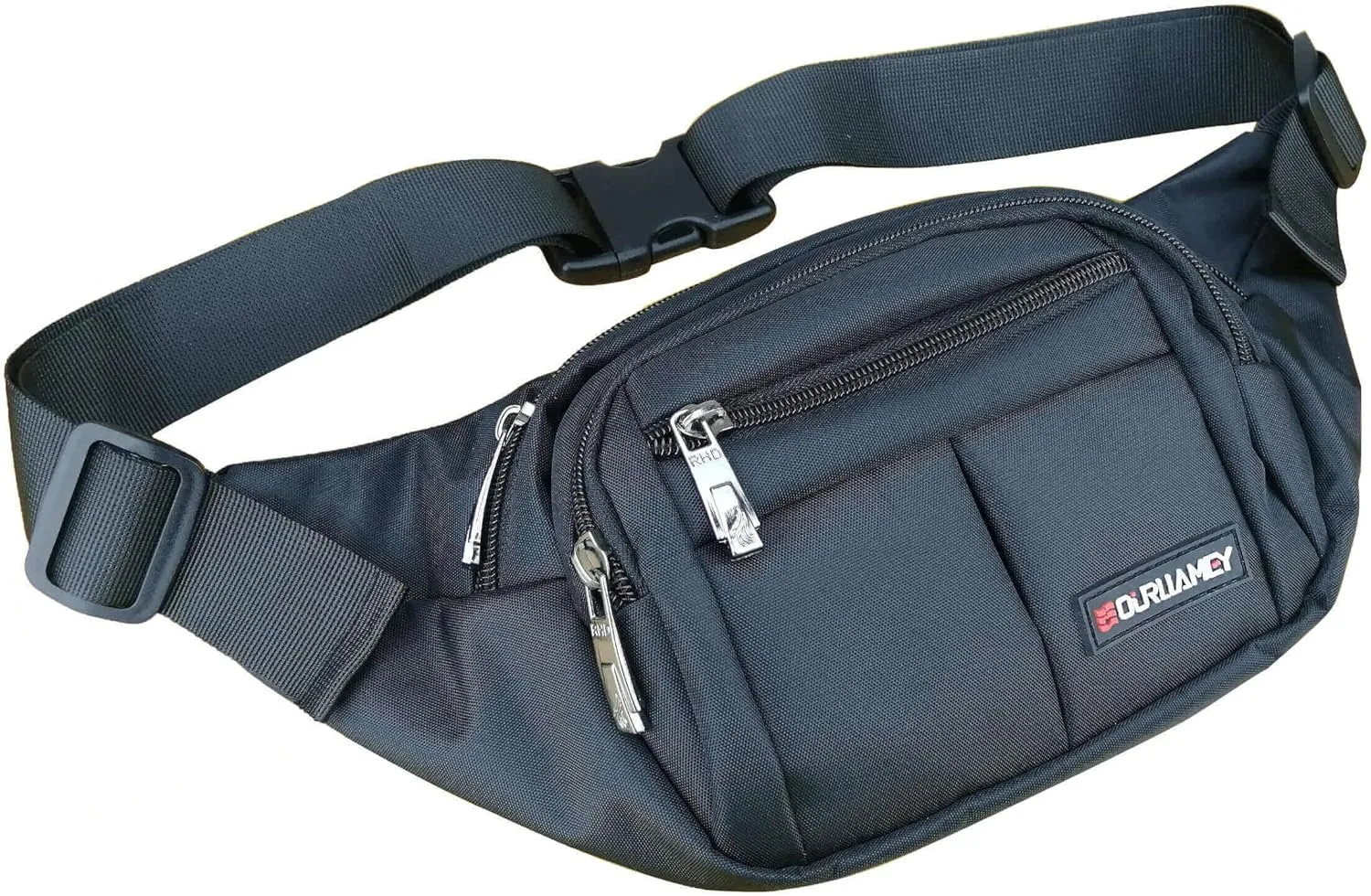 Fanny Pack for Men Fanny Packs for Women Fashionable Waist Bag for Hiking Running Traveling Plus Size Adjustable