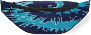 Fanny Pack for Women Men Abstract Swirl Tie Dye Waist Pack Crossbody Bag with Adjustable Straps for Hiking Running Walking Travel Cycling