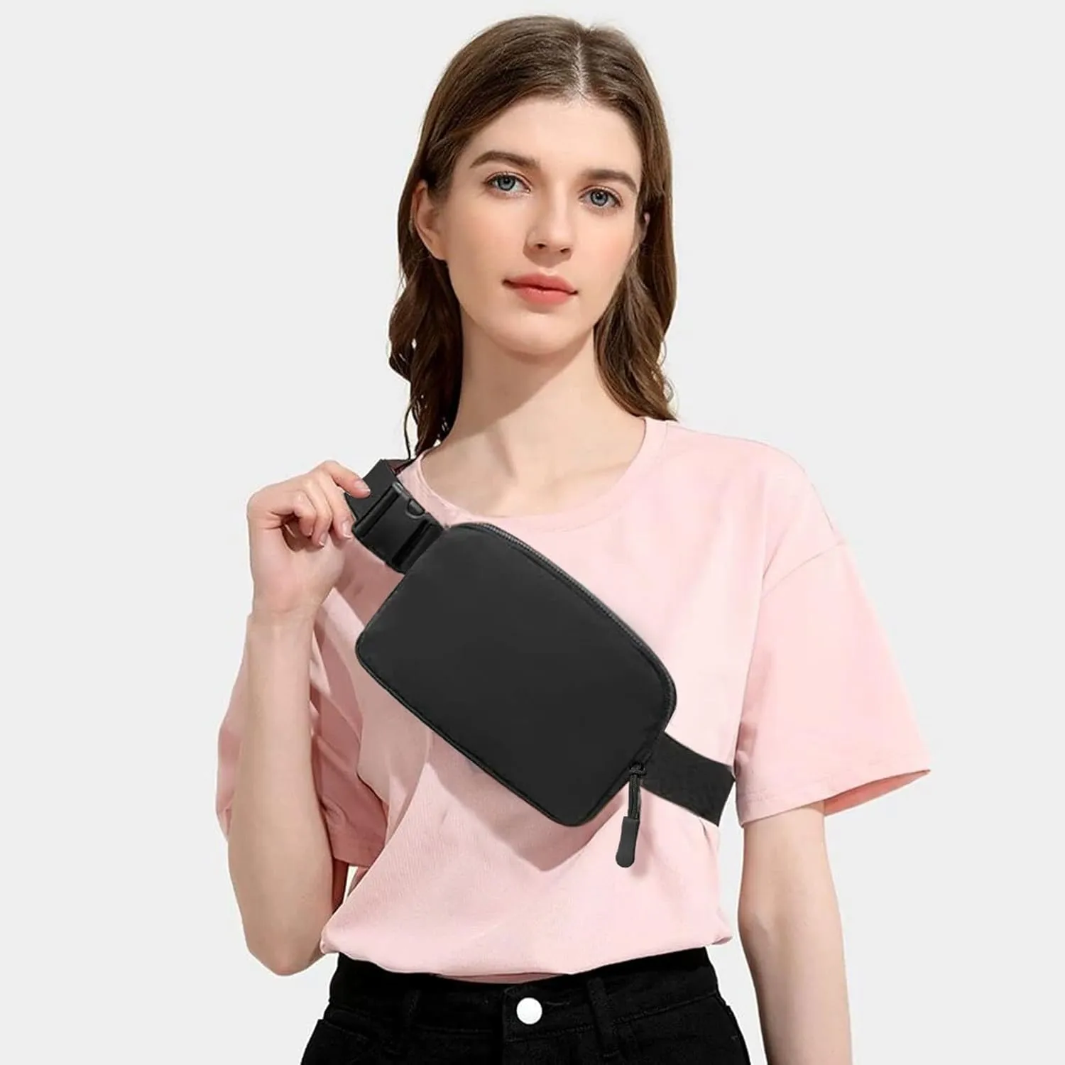 Fanny Pack,Belt Bag,40 Inch Asjustable Strap Everywhere Belt Bag,for Women and Men