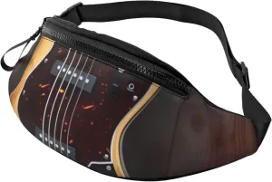 Fanny Packs for Women Belt bag Large Crossbody Bags Trendy Chest Bag Guitar Musical instrument Waist Bag for Travel, 2CX4H45SFDHS