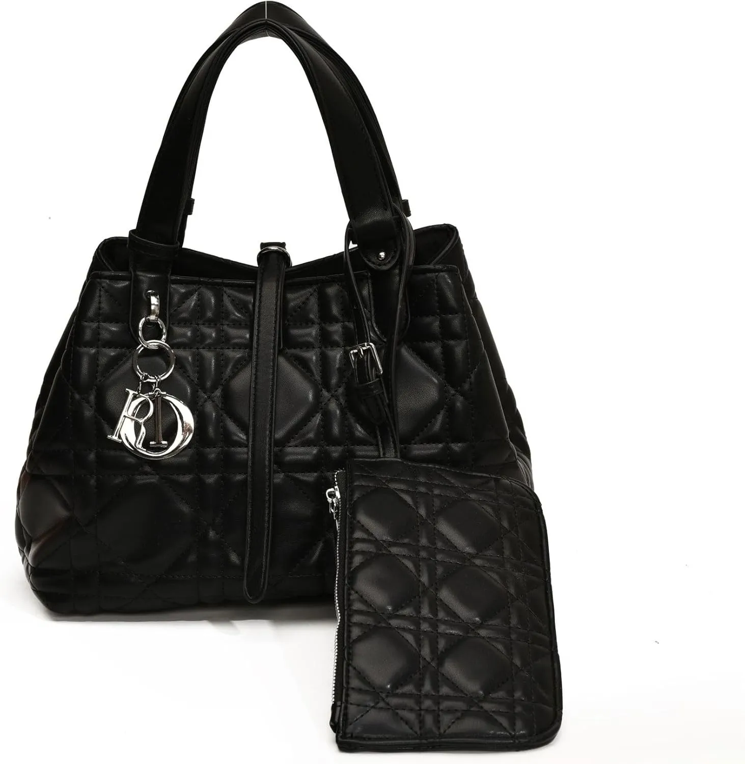 Fashion sense tote bags women's large capacity embroidered diamond handbags commuter shoulder crossbody purses