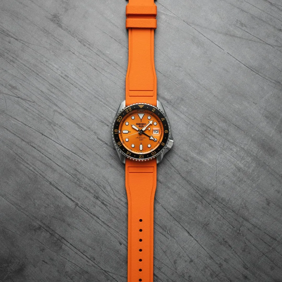 FKM Rubber Watch Band- Compatible with IWC Schaffhausen- 20mm, 22mm Quick-Release Watch Strap