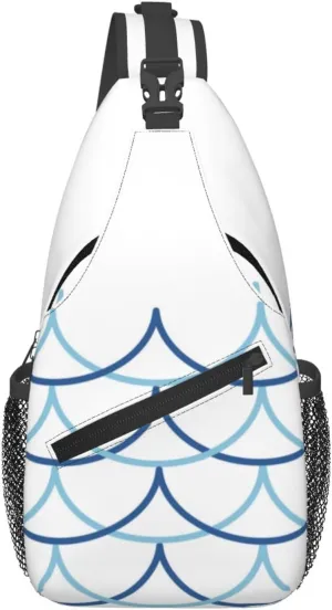 Flag Of Linwood, Cincinnati, Ohio Crossbody Bags For Women Men Chest Backpack Gym Shoulder Bag Travel Outdoor Sports Casual Crossbody Bags