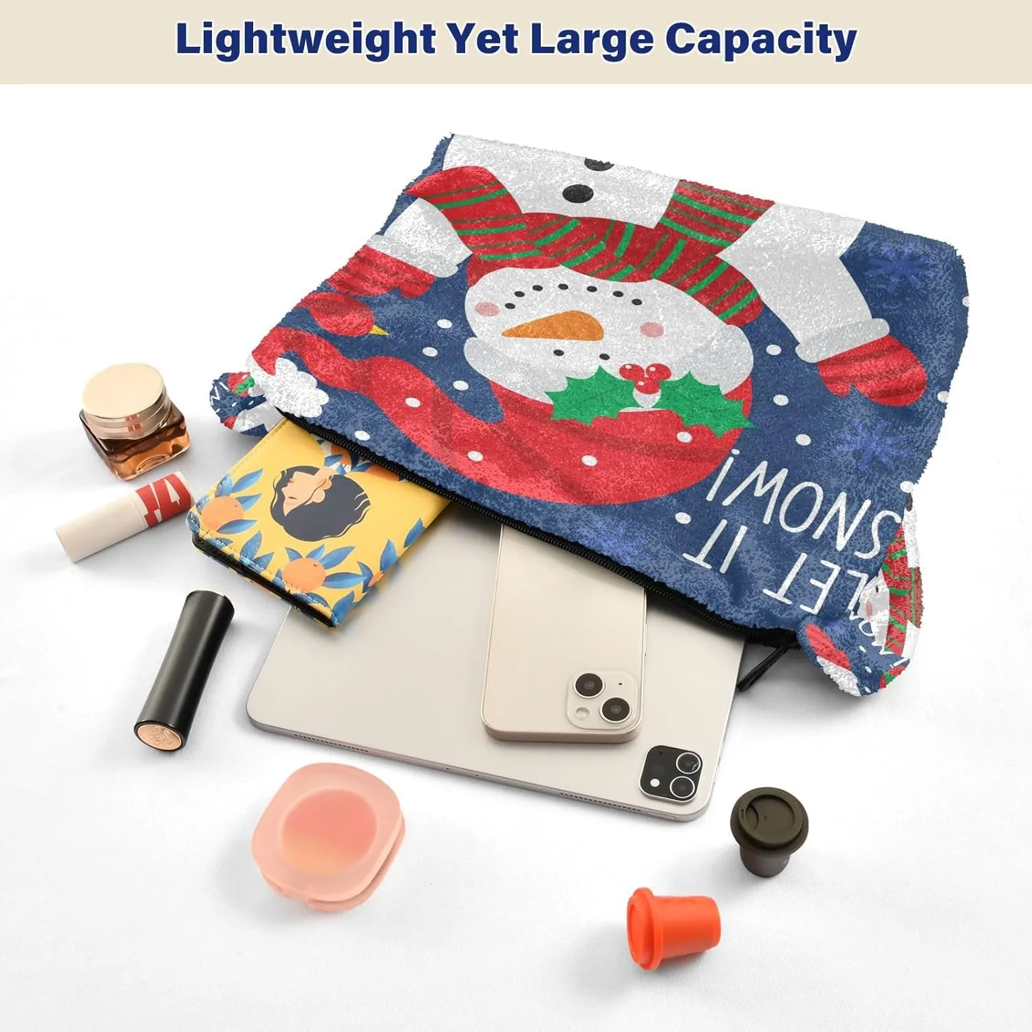 Fluffy Crossbody Bag for Women,Polyester Crossbody Bag Fluffy Tote Bag Lady Shoulder Bag