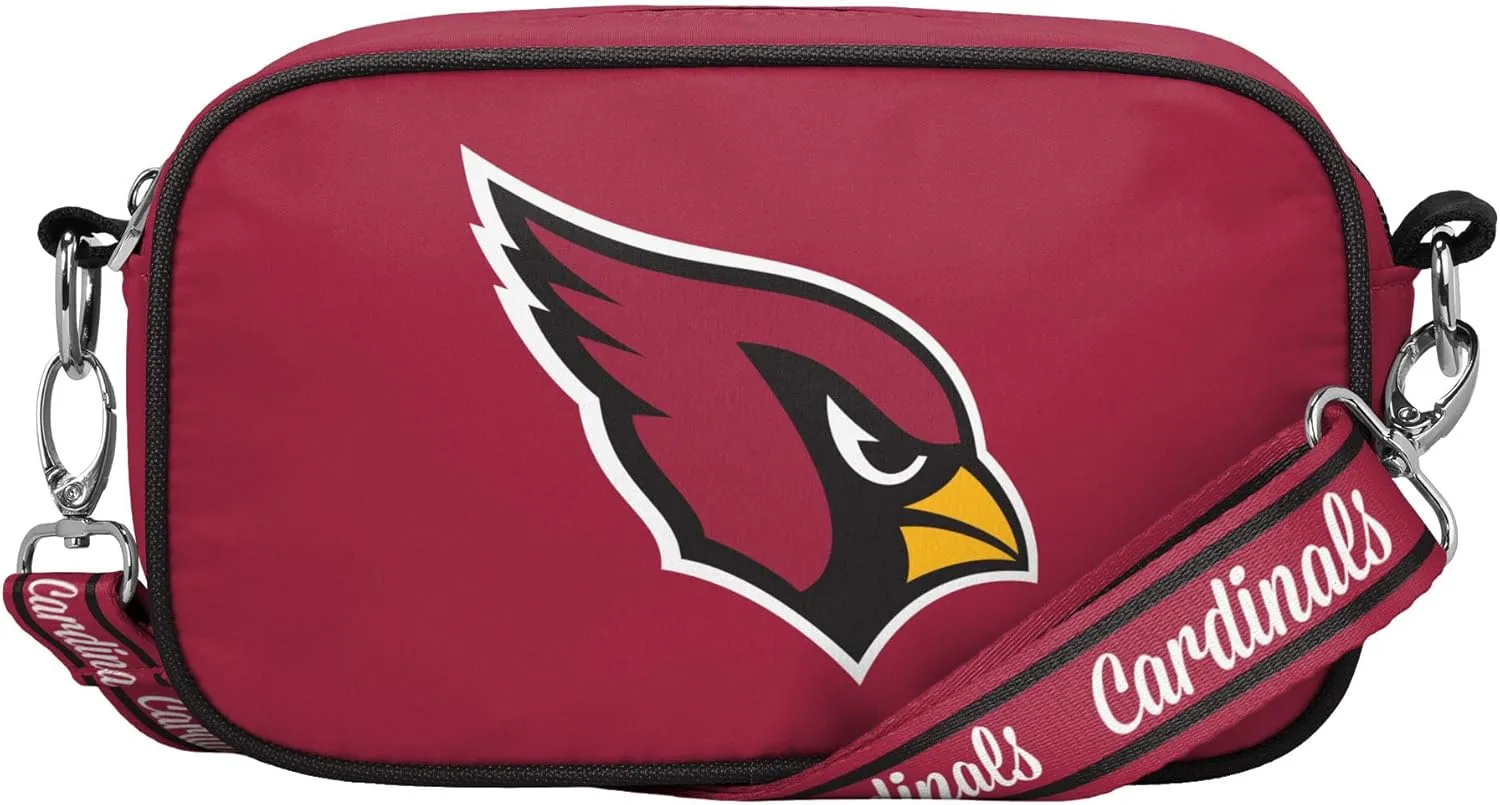 FOCO NFL Team Logo Solid Crossbody Bag