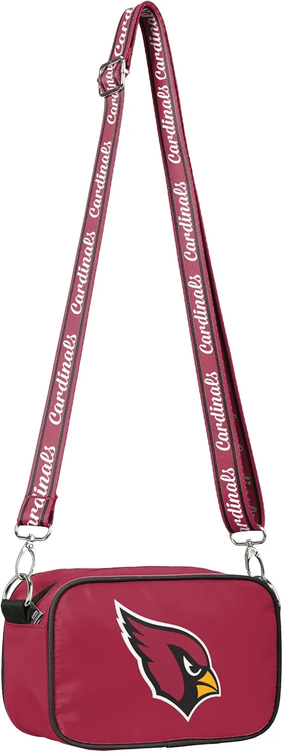 FOCO NFL Team Logo Solid Crossbody Bag
